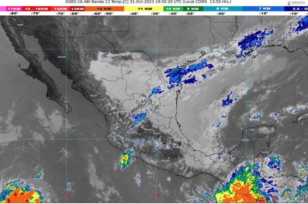 Imagen de Satélite de México