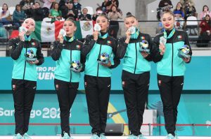 ¡Ganan plata y boleto a París! Equipo mexicano de gimnasia rítmica triunfa en Panamericanos