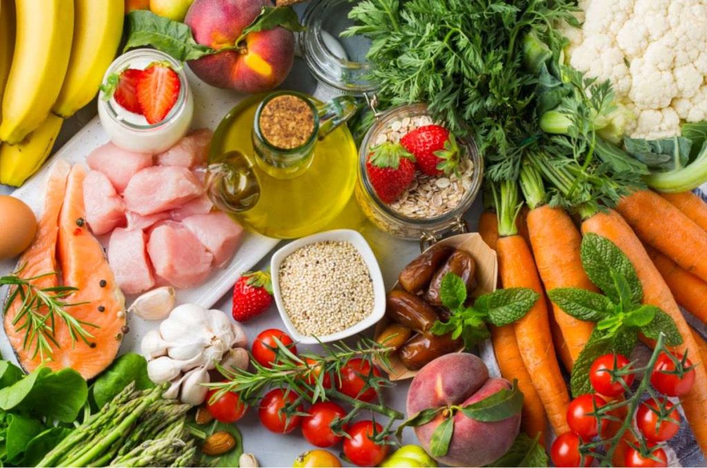 Alimentos de dieta dash