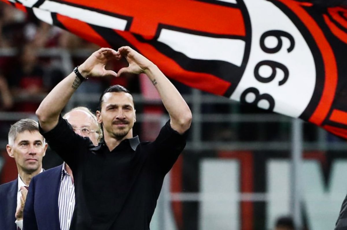 Zlatan Ibrahimovic perfila su regreso al AC Milan