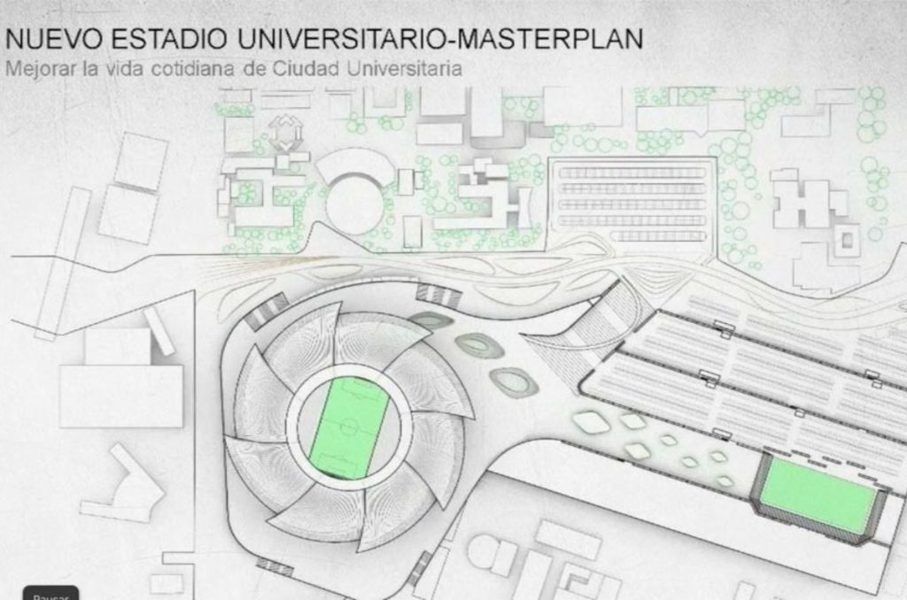 Planos del Estadio de Tigres