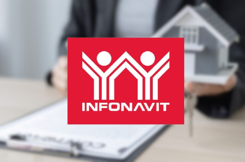 Compra de casa con logo de Infonavit