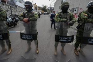 Militares en Ecuador