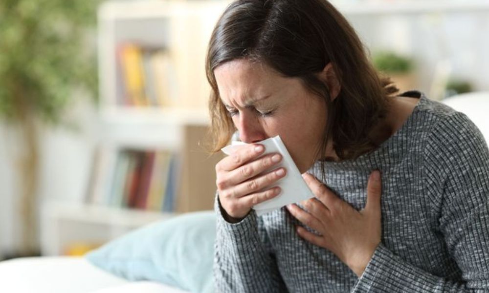 Bronquitis, causante de tos y mucosidad