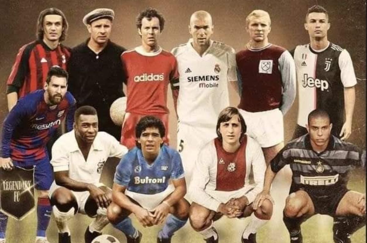Los futbolistas más legendarios a través de la historia