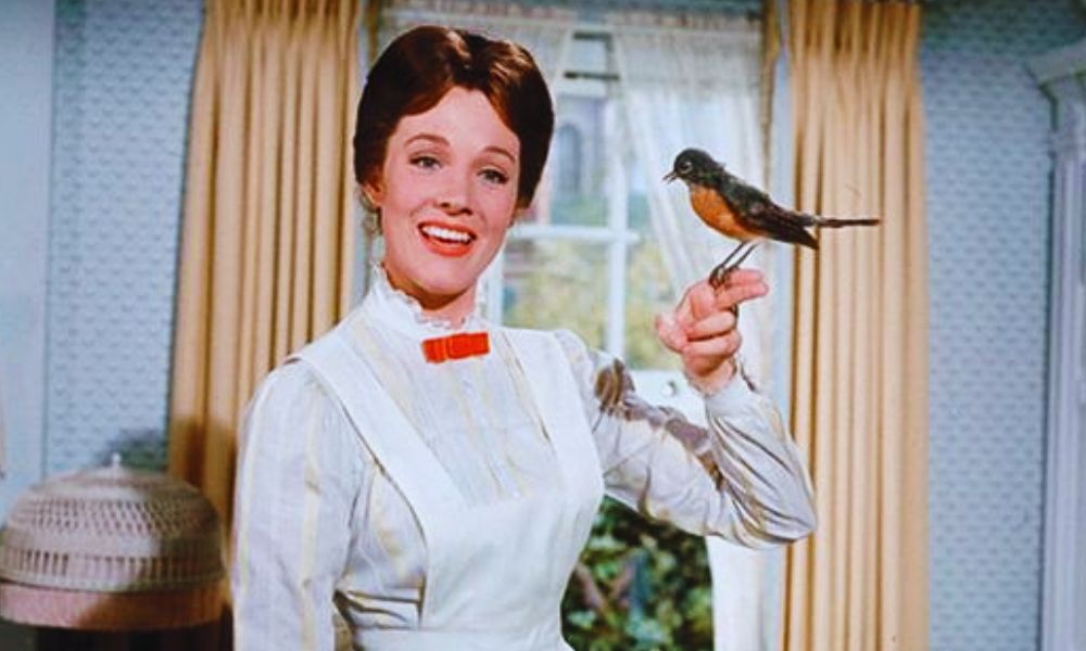 Julie Andrews como Mary Poppins