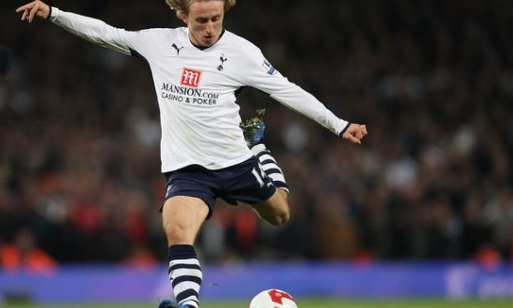 Luka Modrić en el Tottenham Hotspur