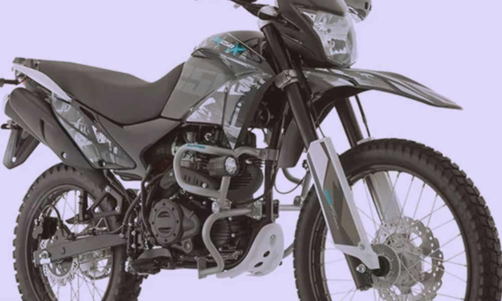 Motocicleta DM250 X color negro