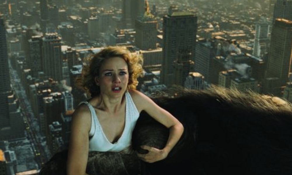 Naomi Watts como Ann Darrow en King Kong 2005