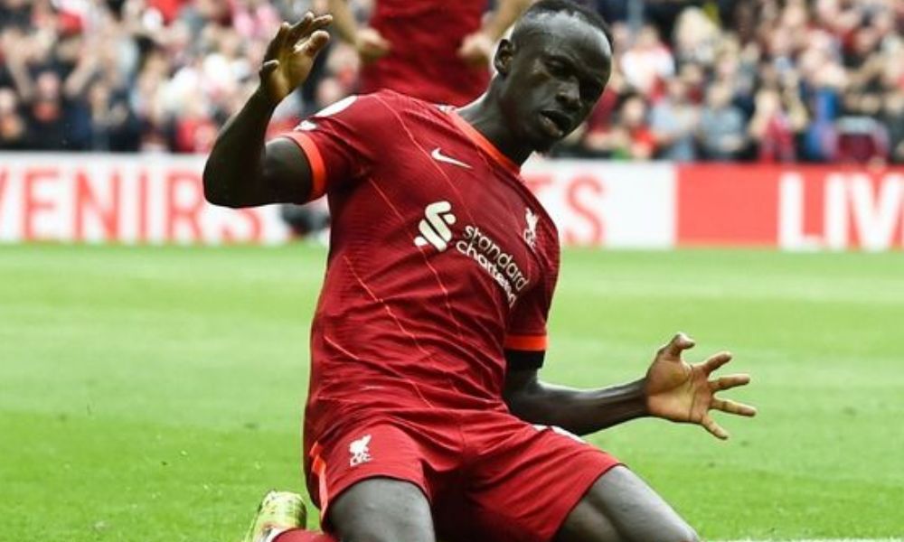 Sadio Mané en el Liverpool F. C.