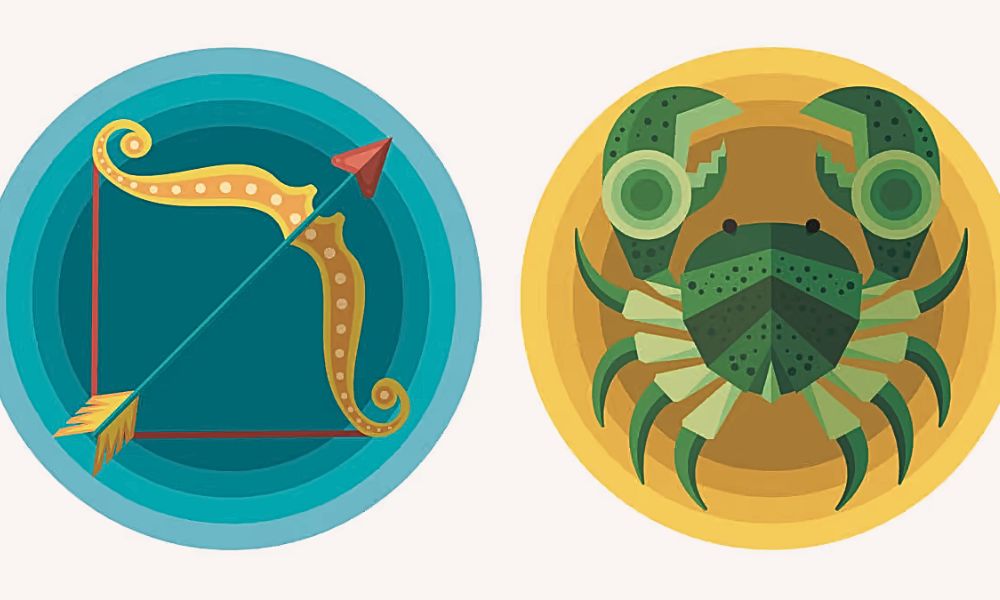 Compatibilidad entre Sagitario y Cáncer