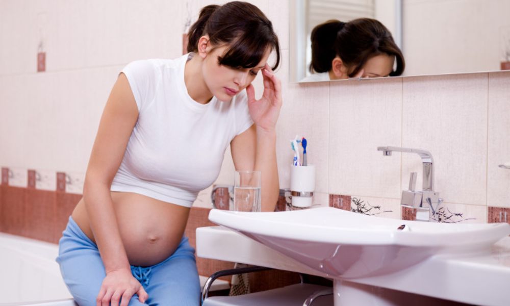 Los malestares estomacales son comunes durante el embarazo