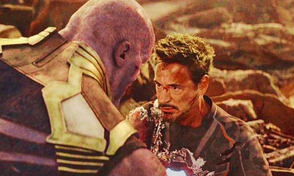 Tony Stark contra Thanos
