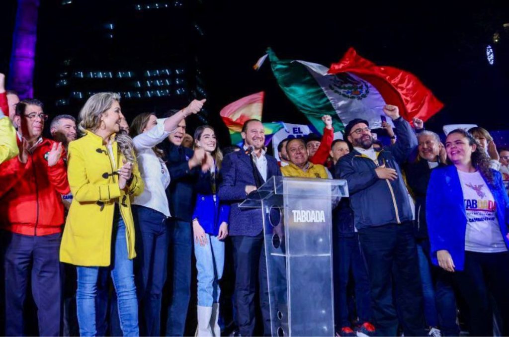 El abanderado de la coalición ‘Va por la CDMX’, Santiago Taboada, inició con su campaña electoral rumbo a las Elecciones de 2024. 