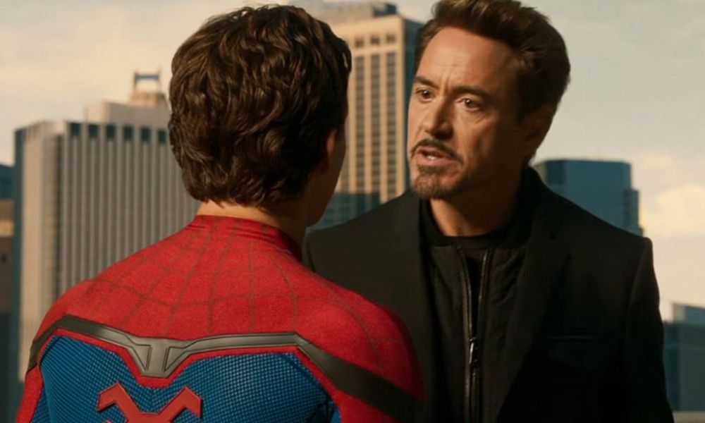 El diálogo entre Tony Stark y Peter Parker
