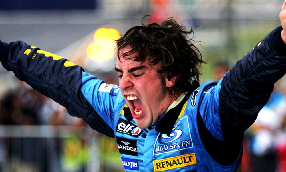 Fernando Alonso campeón en 2005