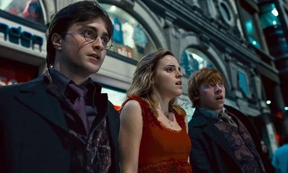 Harry, Ron y Hermione