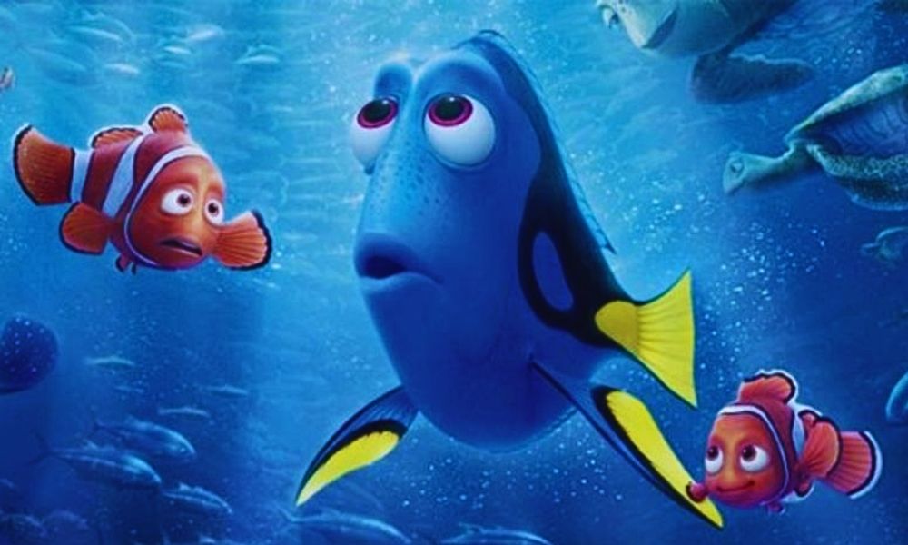 La búsqueda de Dory junto a Nemo y Marín