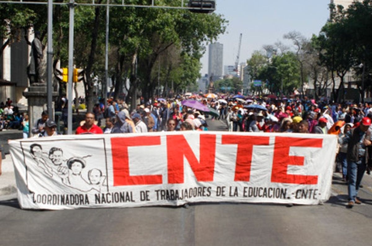 CNTE realizará paro y marcha a nivel nacional, cuándo y dónde afectará