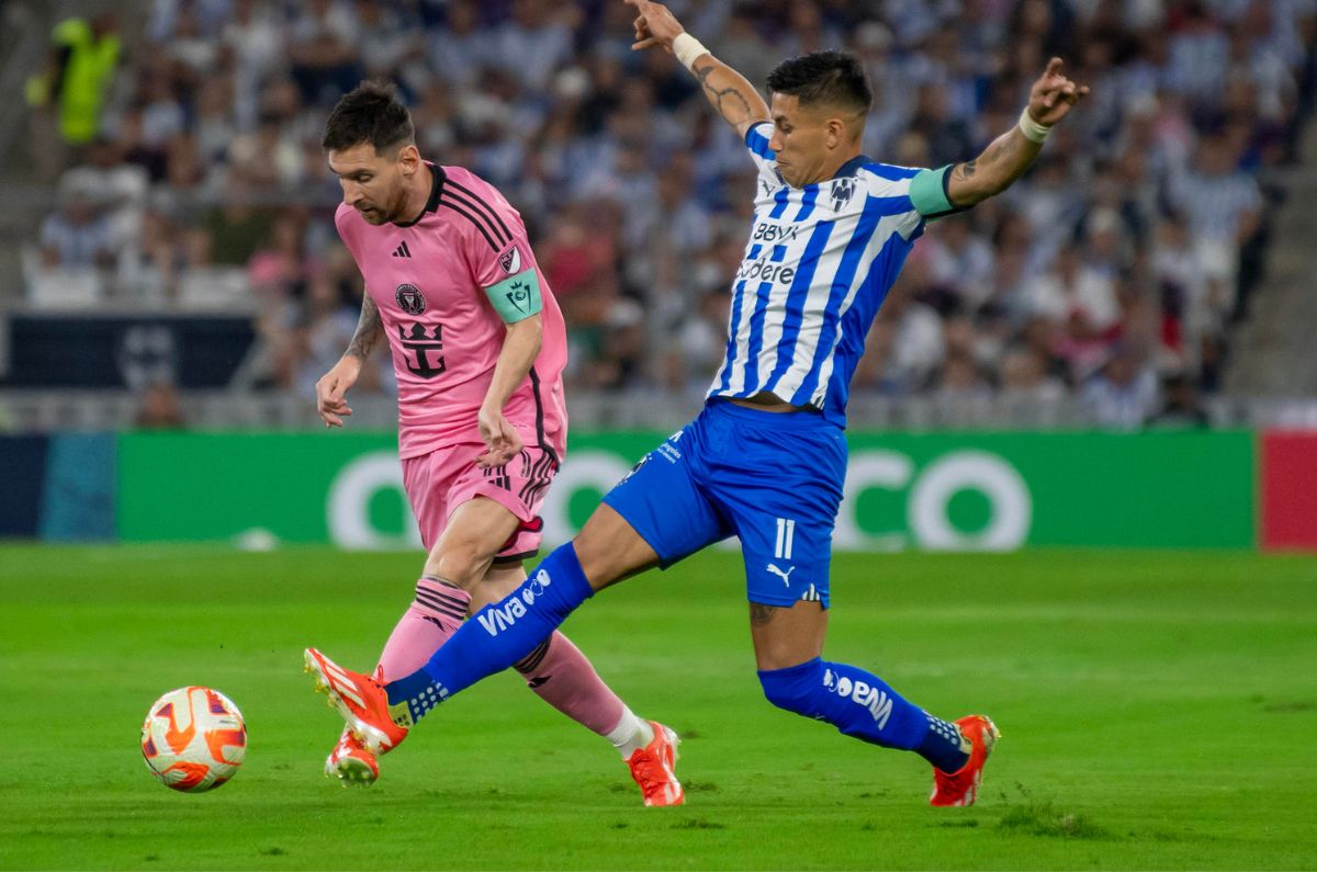 Messi fuera de Concachampions: Rayados vence 3-1 a Inter Miami y pasa a la semifinal