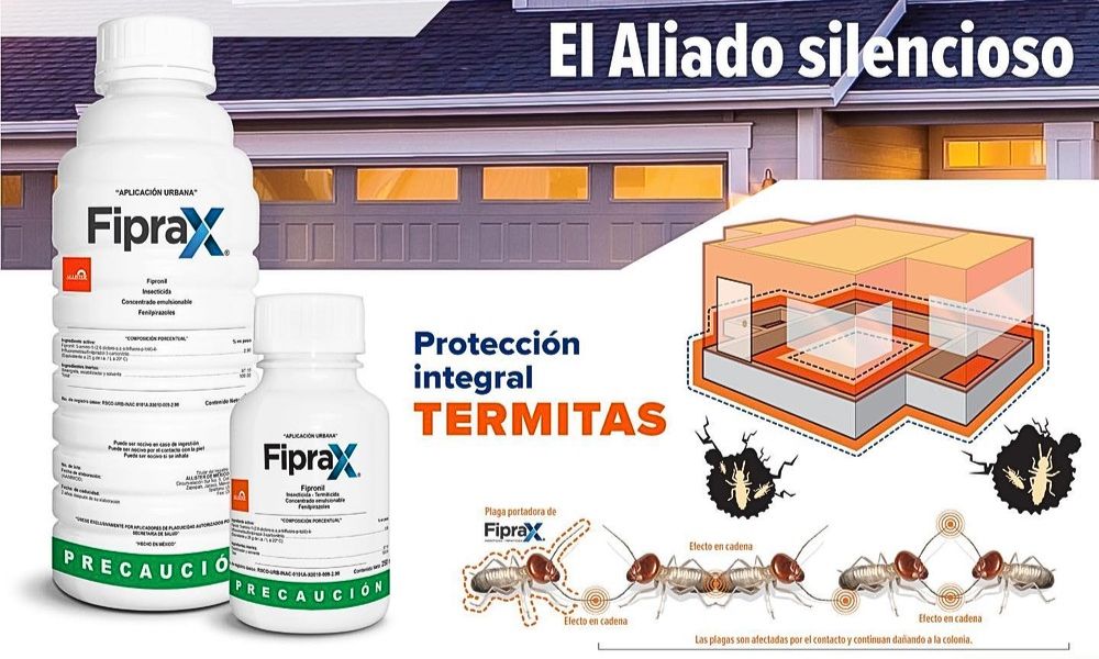 Fipronil Fiprax para atacar y prevenir el comején