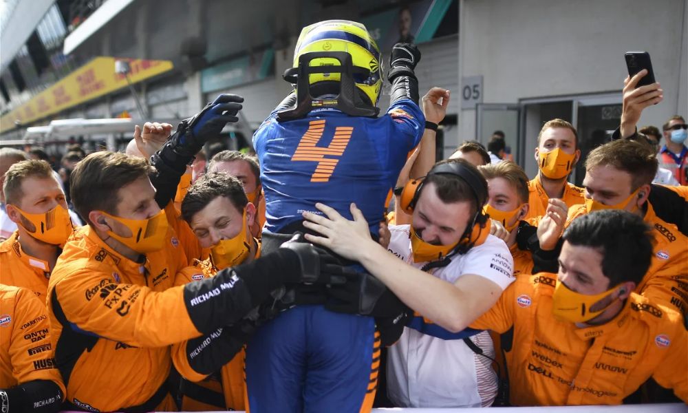 Lando Norris, el número 4