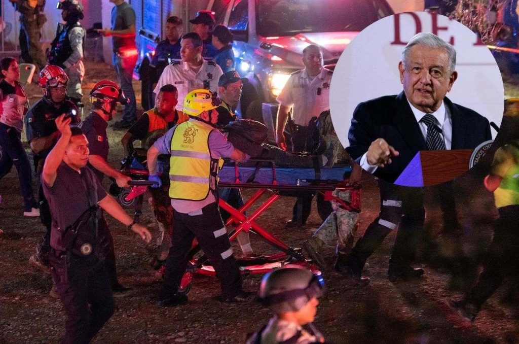 El presidente externó sus condolencias por la tragedia en el evento de Jorge Álvarez Máynez en Nuevo León y pidió investigar los hechos.