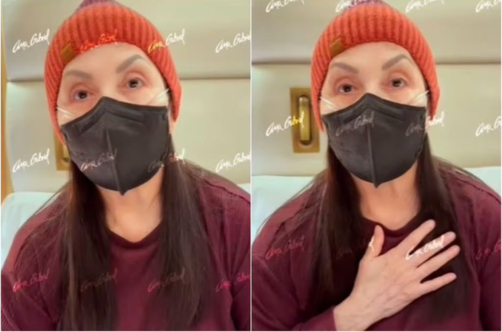 La cantante Ana Gabriel reveló que padece neumonía, lo que la obligó a posponer su gira de conciertos programada en Latioamérica.