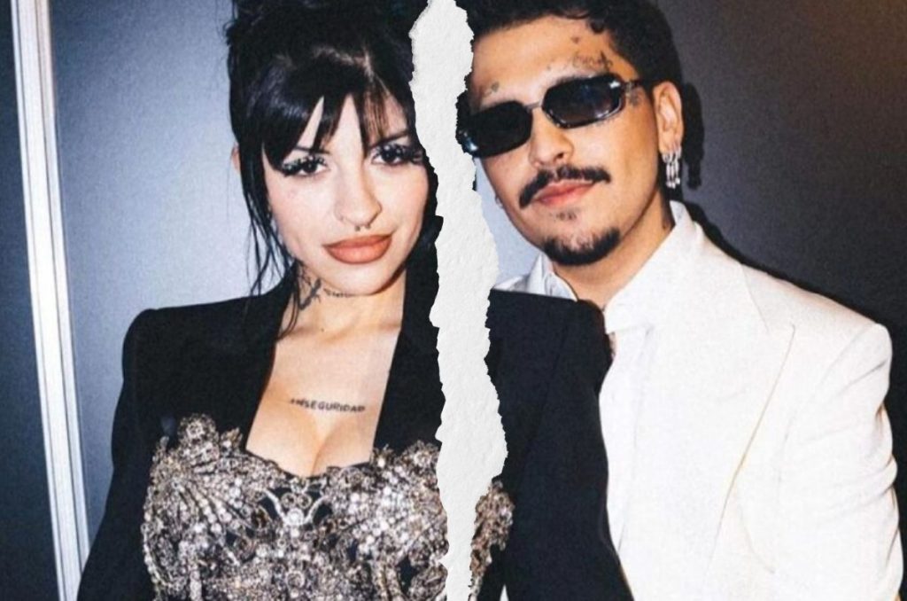 Christian Nodal confirmó este jueves a través de sus redes sociales que terminó su relación con la rapera Cazzu, madre de su hija Inti.