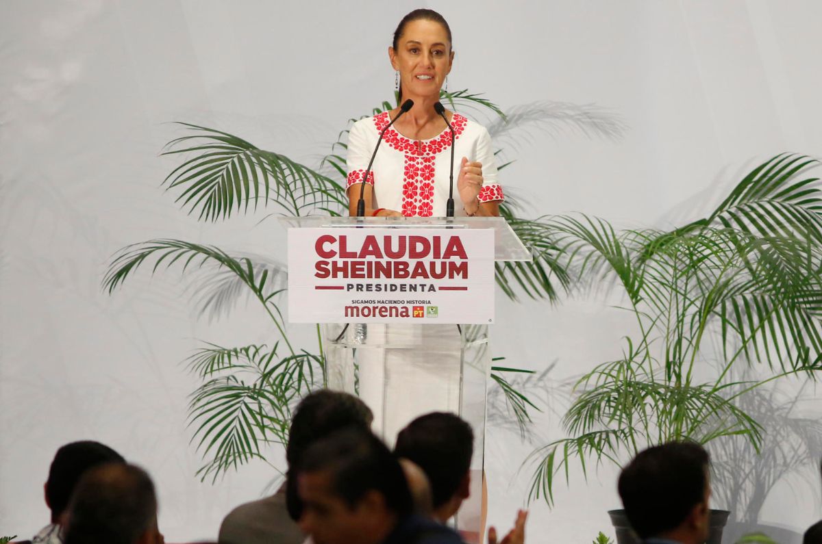 Claudia Sheinbaum cerrará su campaña el 29 de mayo en el Zócalo de Ciudad de México