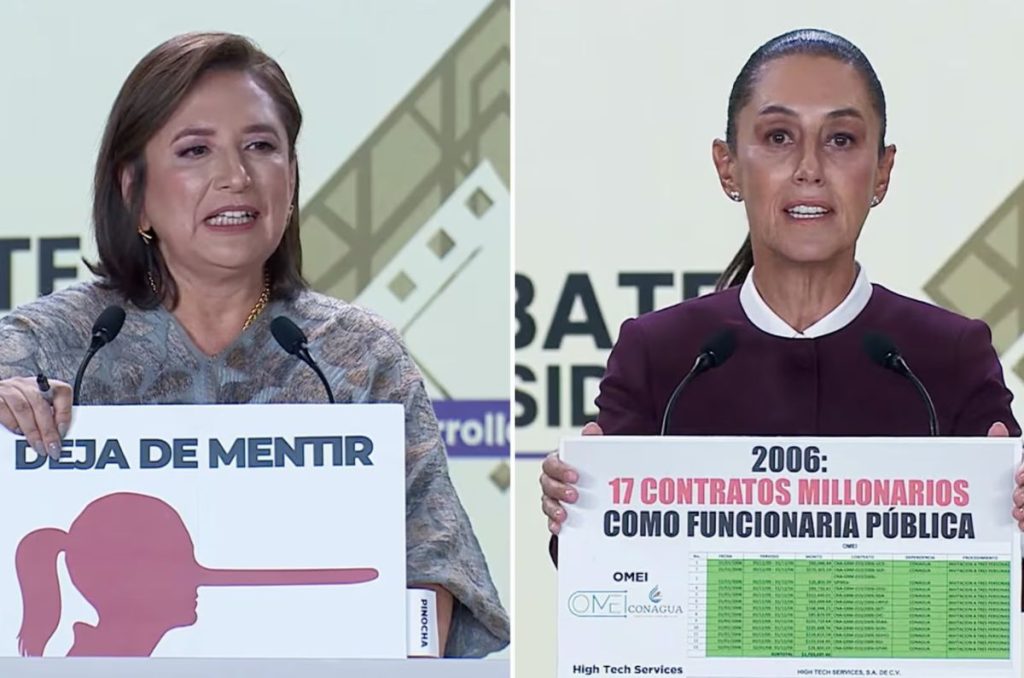 El INE borrará la acusación de 'narcocandidata' que la candidata Xóchitl Gálvez hizo contra Claudia Sheinbaum durante el segundo debate.