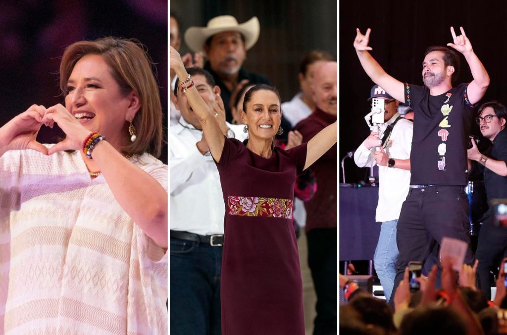 Las campañas presidenciales finalizaron en México este miércoles de cara a las Elecciones 2024, así culminaron los candidatos la carrera por la presidencia.