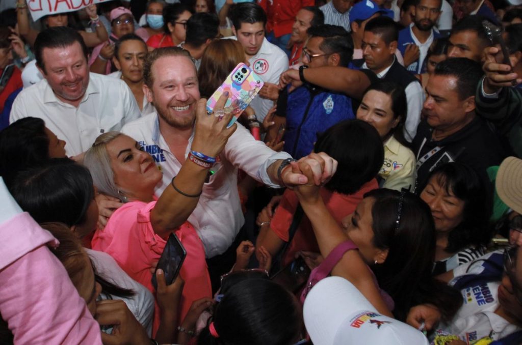 El candidato a la Jefatura de Gobierno de la Ciudad de México, Santiago Taboada tiene planeada una Marea Verde para Copa del Mundo 2026.