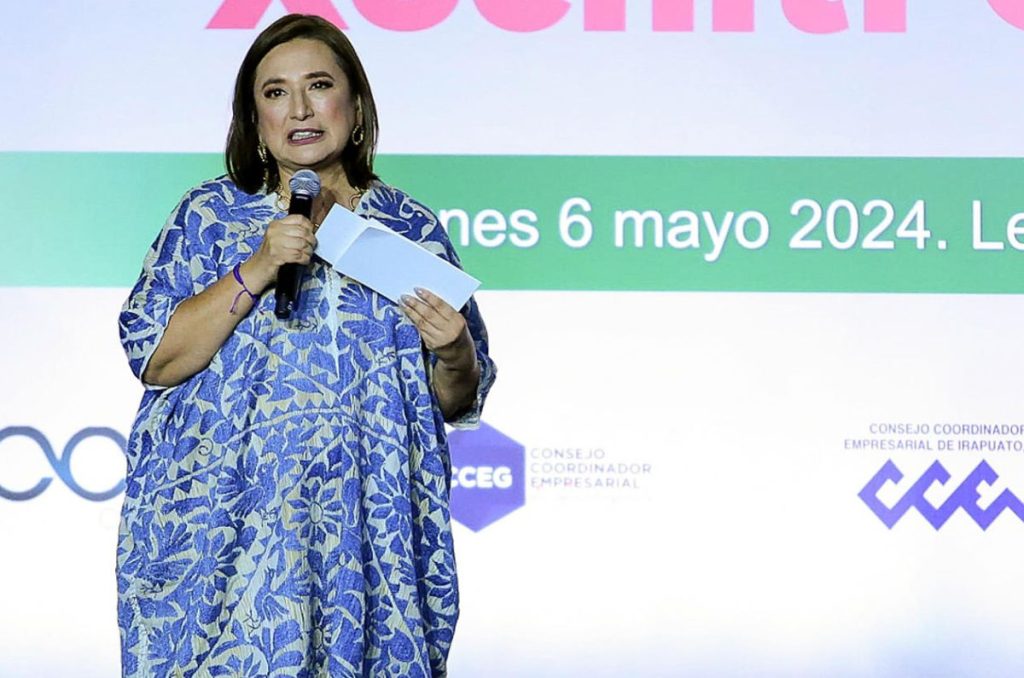 La candidata presidencial de la oposición mexicana Xóchitl Gálvez aseguró que Morena es el partido que representa a los criminales.