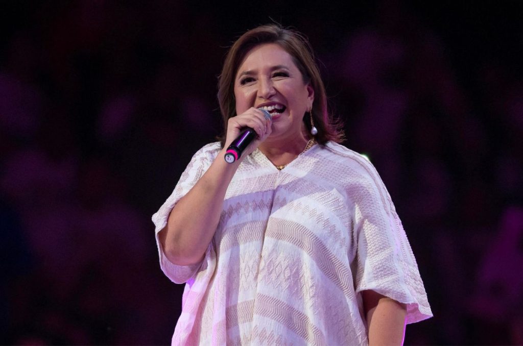 La candidata opositora a la presidencia de México, Xóchitl Gálvez, aseguró en su cierre de campaña que será la presidenta "más valiente".