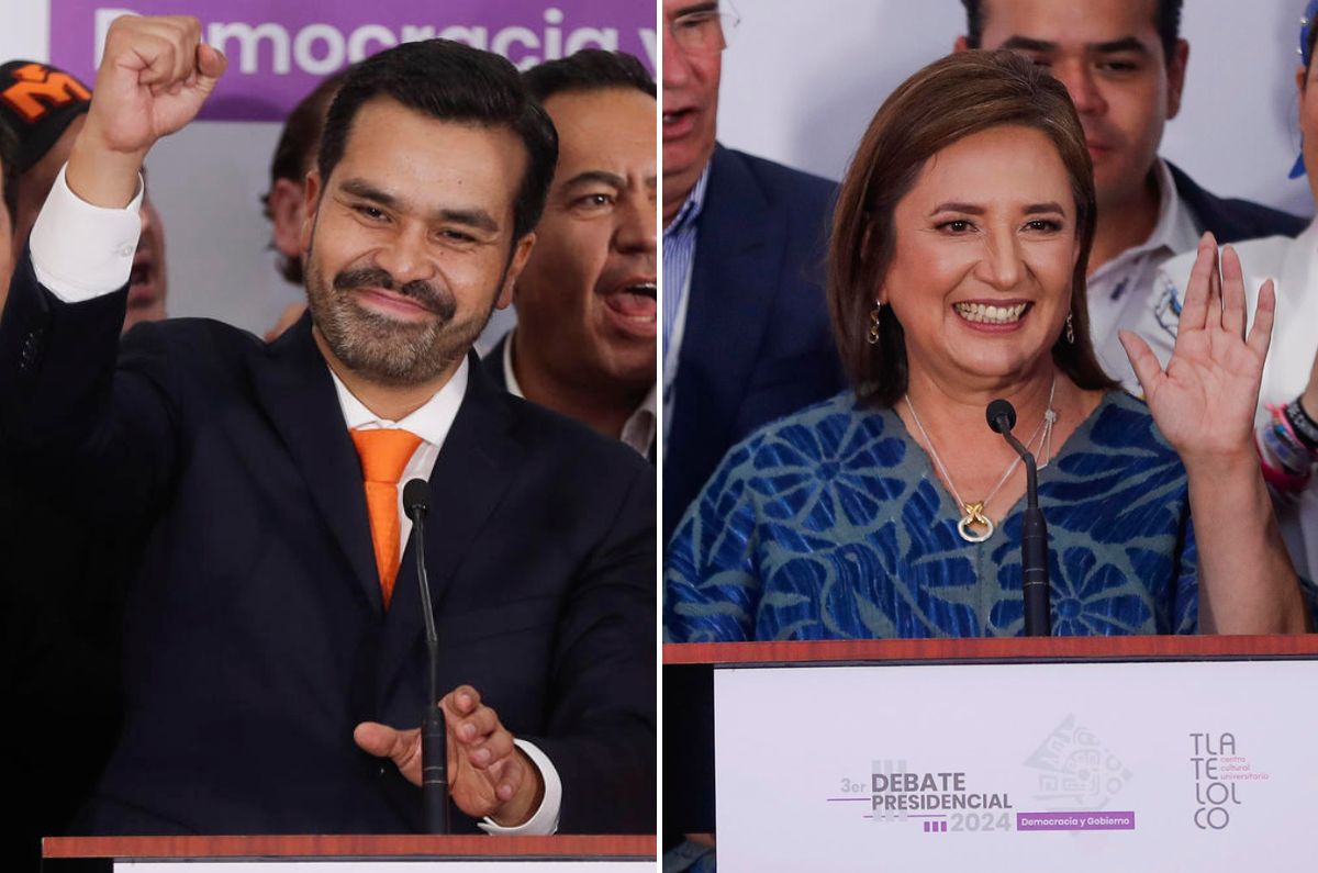 Xóchitl Gálvez y Álvarez Máynez firman compromiso para protección de prensa