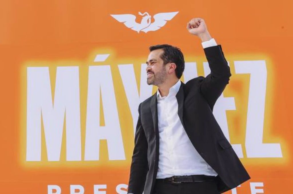 A diferencia de Claudia Sheinbaum y Xóchitl Gálvez, Jorge Álvarez Máynez candidato por MC a la presidencia de México, no se declaró ganador.