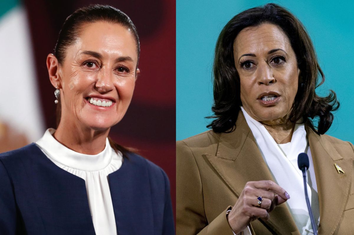 Claudia Sheinbaum y Kamala Harris hablan por teléfono sobre migración y energías limpias