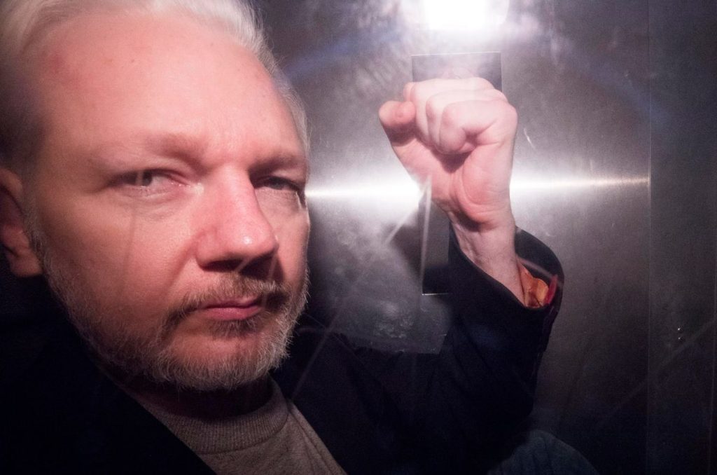 El fundador de Wikileaks, Julian Assange, en 2019.