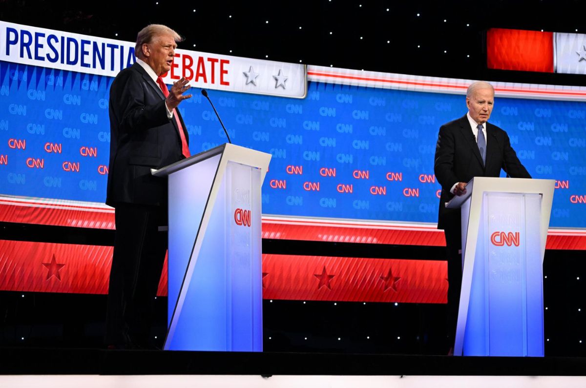 Joe Biden y Donald Trump se enfrentan en el primer debate rumbo a Elecciones