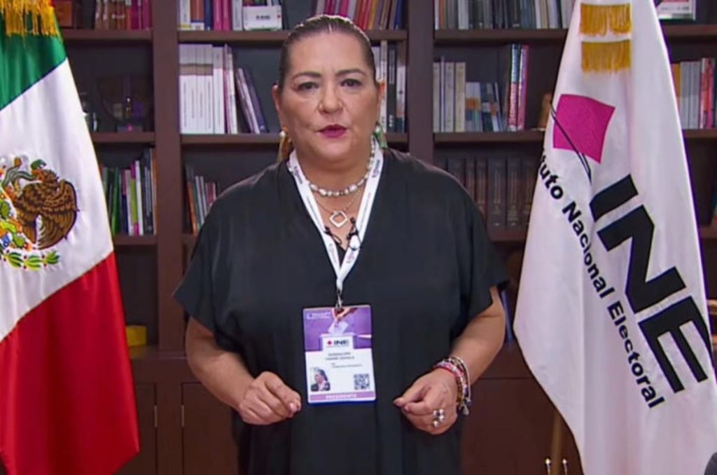 Luego de que candidatos a varios cargos públicos se declararan ganadores, la consejera presidenta del INE les pide respeto al procedimiento.