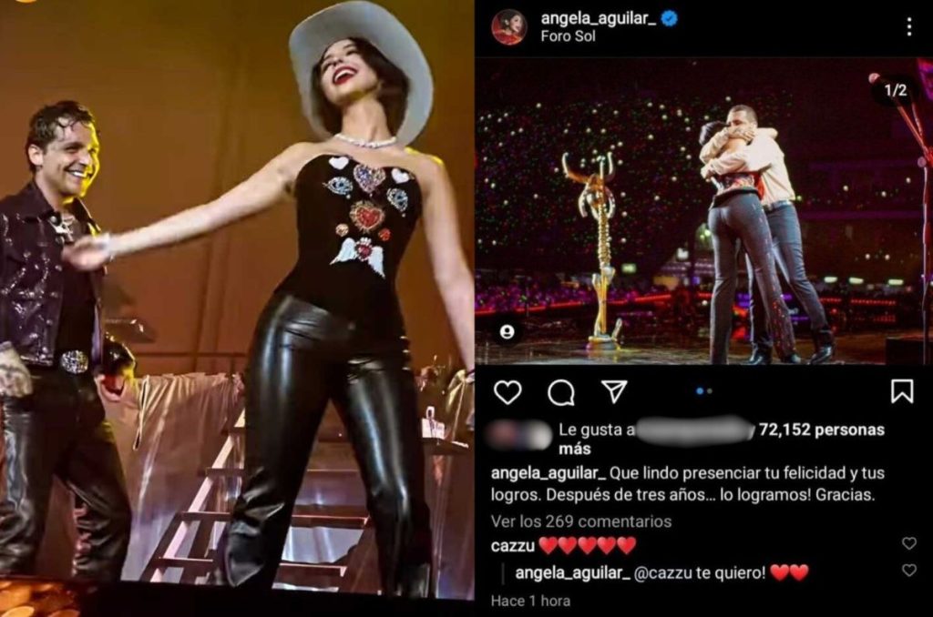 Los fans de Cazzu, de Belinda y del chisme no escatimaron en críticas contra la relación entre Ángela Aguilar y Christian Nodal.