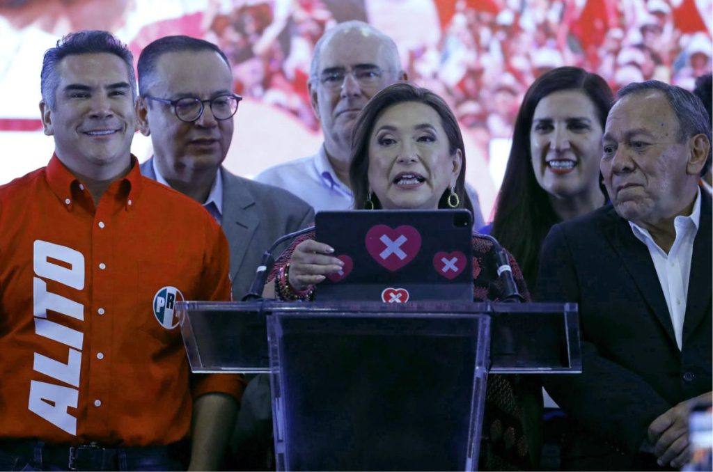 Con el cierre oficial de casillas, la candidata de Fuerza y Corazón por México, Xóchitl Gálvez, afirmó que 'está claro que ya ganamos'.