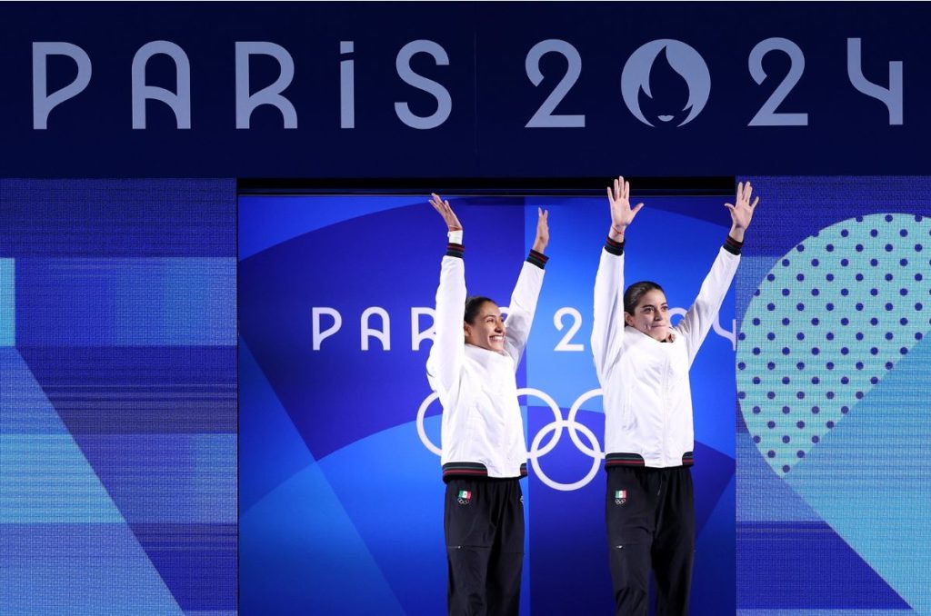 Alejandra Orozco y Gaby Agúndez no lograron refrendar su medalla de clavados en París 2024. Quedaron en la quinta posición en la justa.