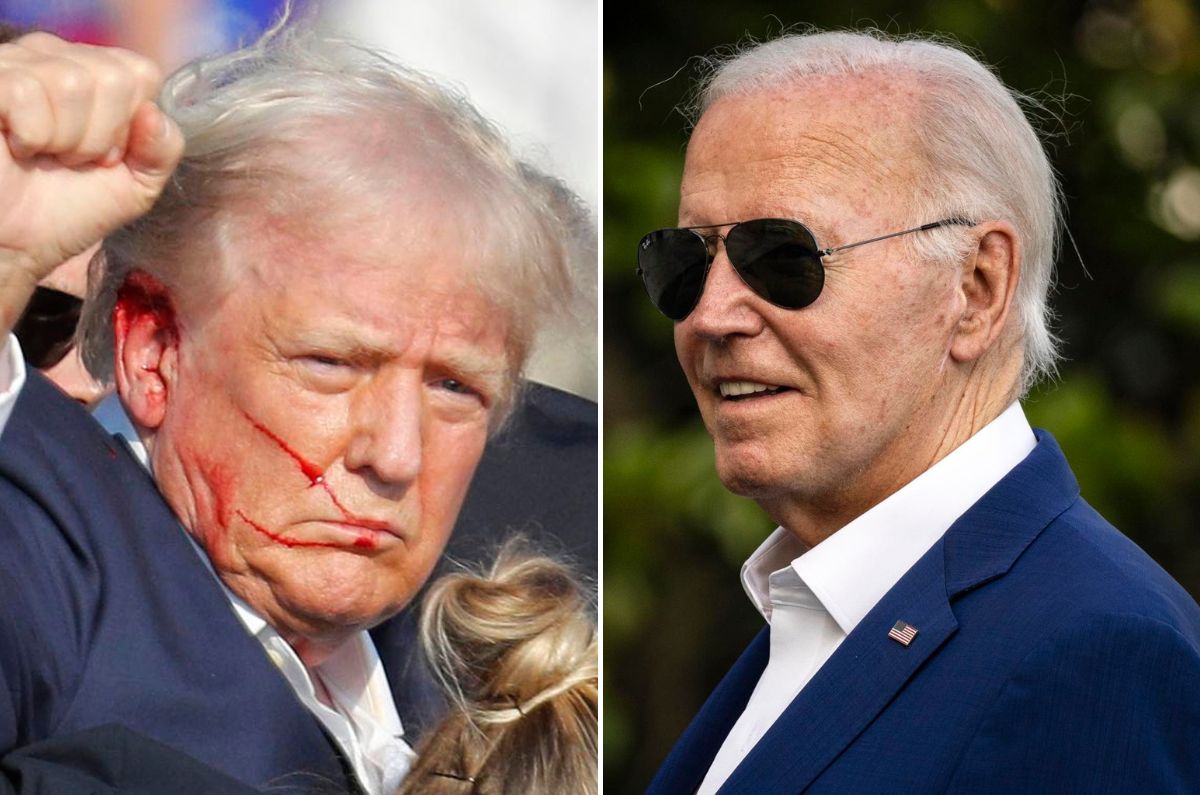 Biden condena el atentado contra Donald Trump y se alegra de que esté ‘bien’