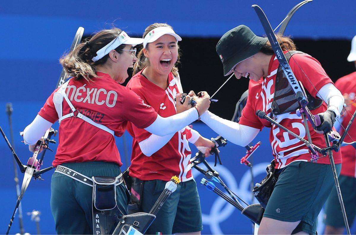 ¡Bronce para México! Tiro con arco femenil consigue la primera medalla en París 2024