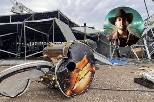 Escenario de Edén Muñoz colapsa, así se encuentra él y su staff