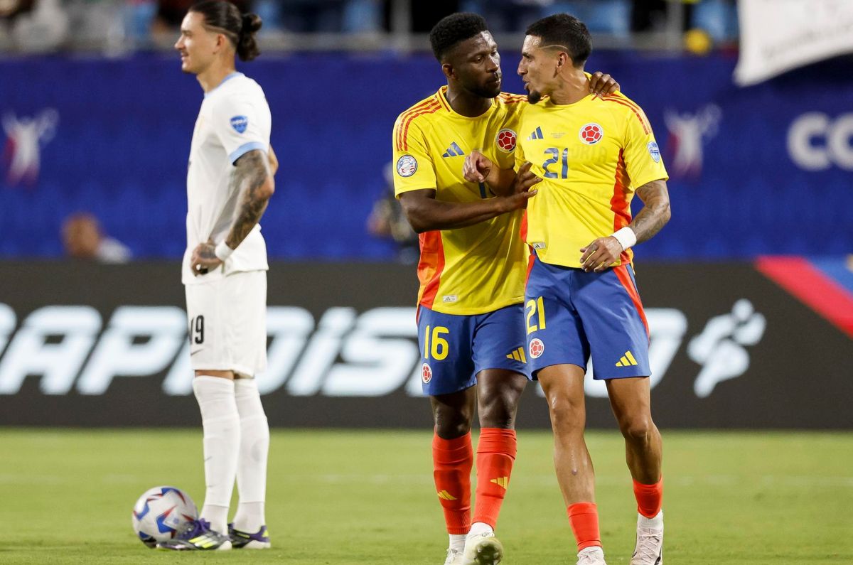 Colombia llega a la final de la Copa América tras vencer 1-0 a Uruguay; enfrentará a Argentina el próximo domingo. / EFE