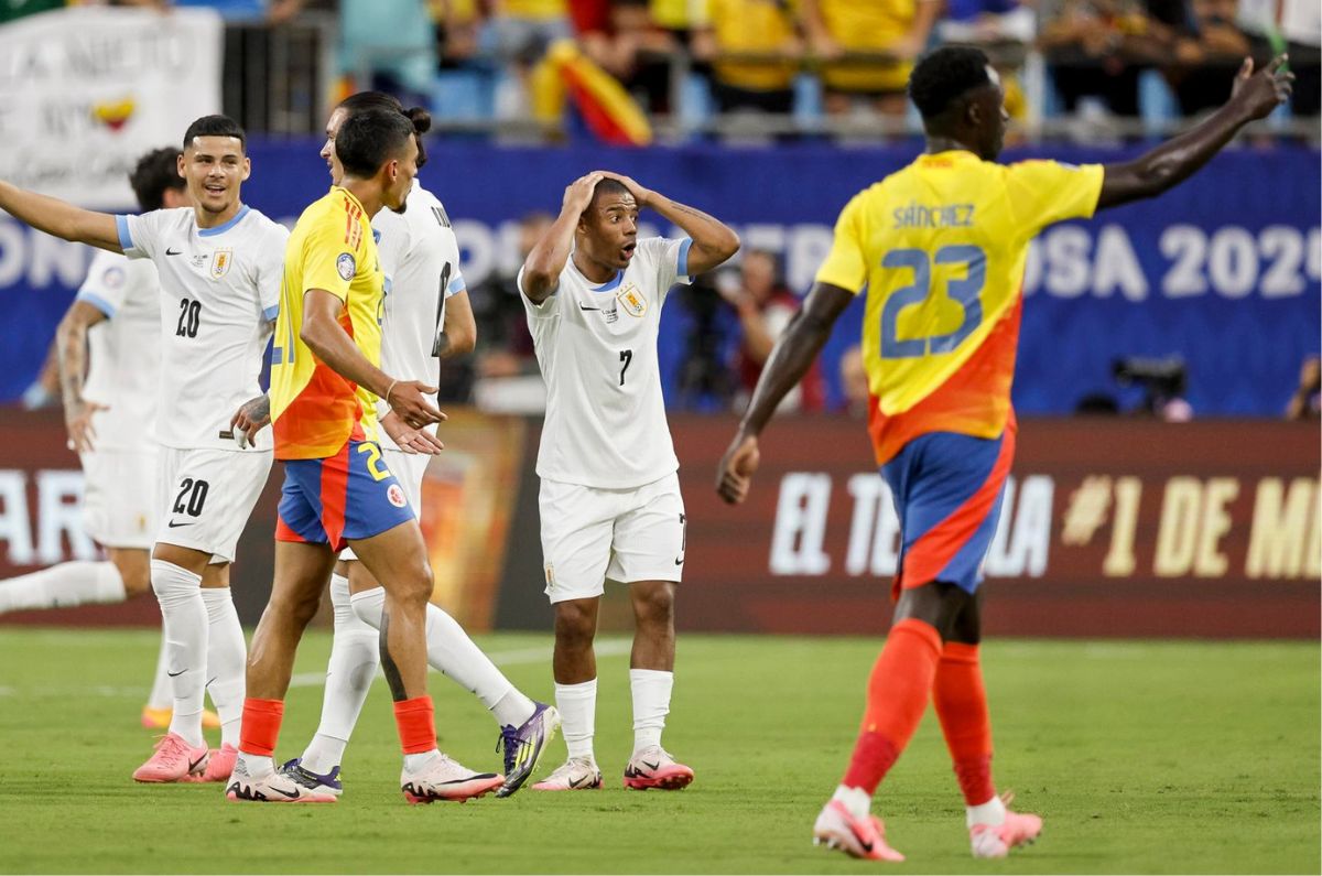 Colombia llega a la final de la Copa América tras vencer 1-0 a Uruguay; enfrentará a Argentina el próximo domingo. / EFE