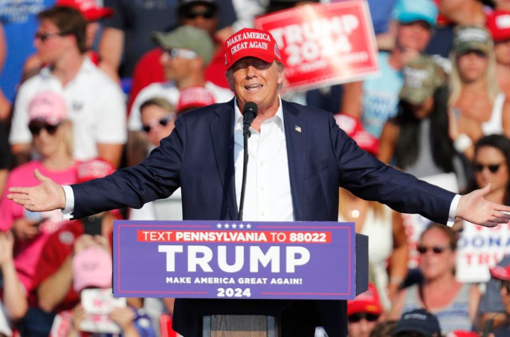 Donald Trump fue nominado formalmente para ser candidato a la presidencia del Partido Republicano; J.D. Vance es su fórmula a vicepresidente.